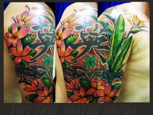 flower-tattoo-franjafani-ubud-bali-realistic-color-full resize