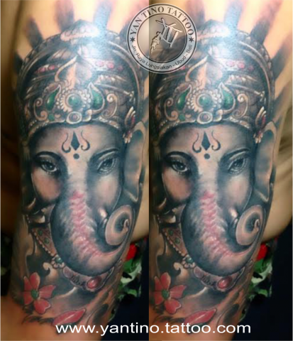 ganesha-tattoo-ubud-bali-studio-realstic-kuta-good-bali
