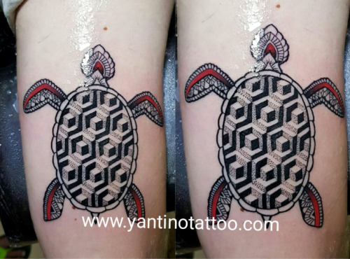 turtle-geometric-tattoo-bali